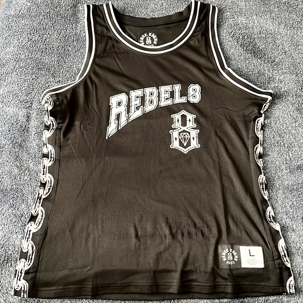 Rebel 8 basketball Jersey
